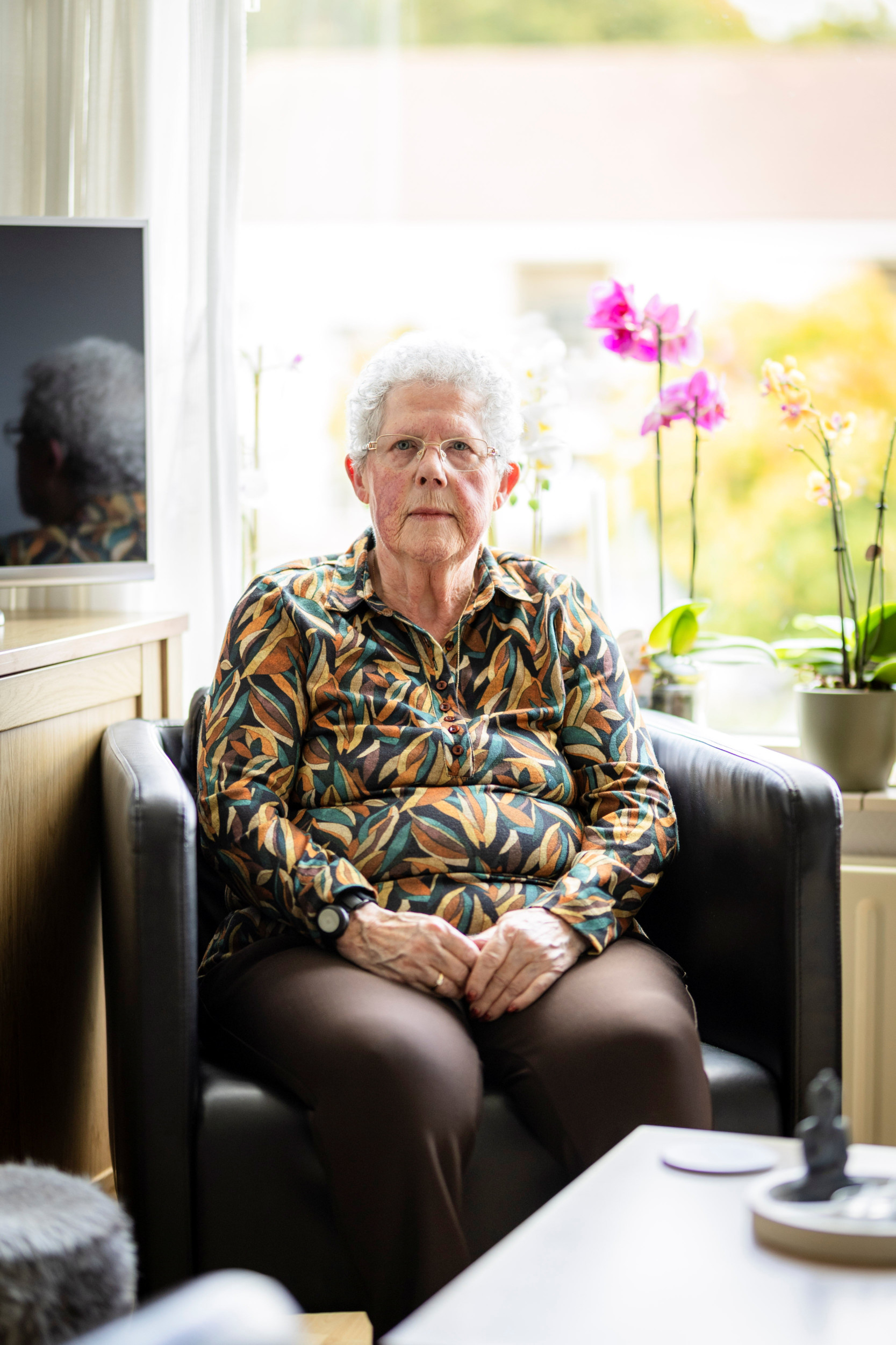 Liena Veenstra (84), belastingconsulent en veiligheidsadviseur. beeld André Dorst