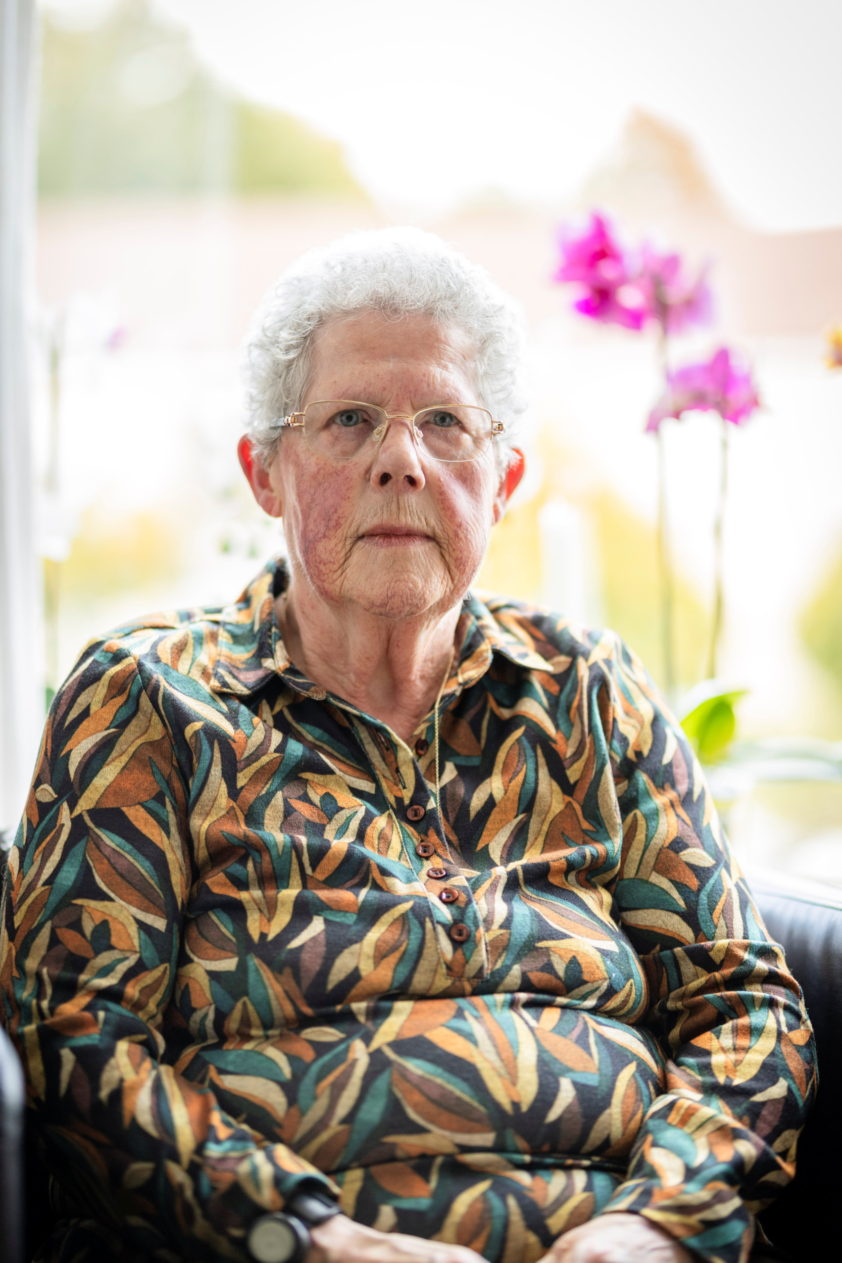 Liena Veenstra (84), belastingconsulent en veiligheidsadviseur. beeld Terdege.