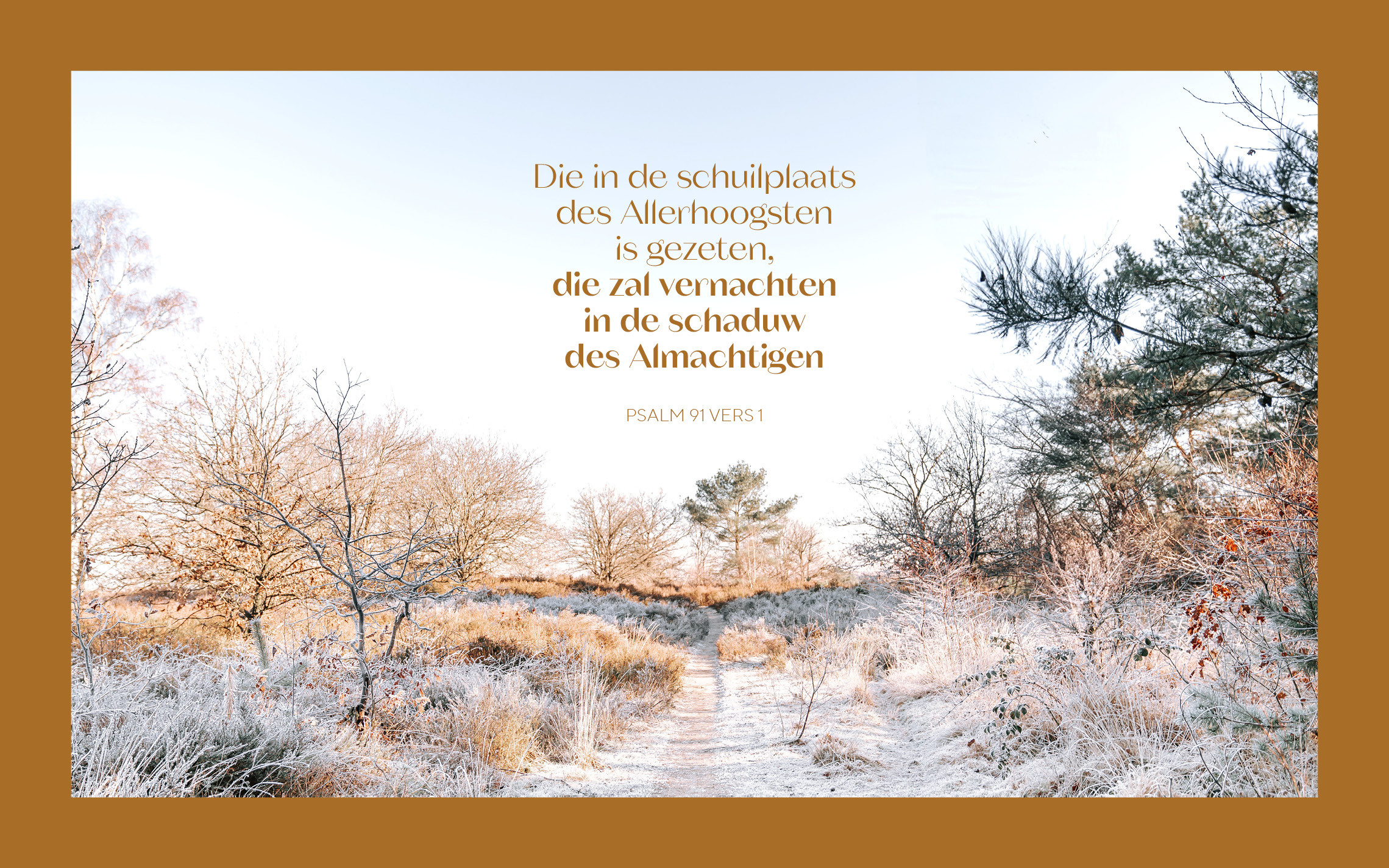 Podcast in stilheid tot U week 1