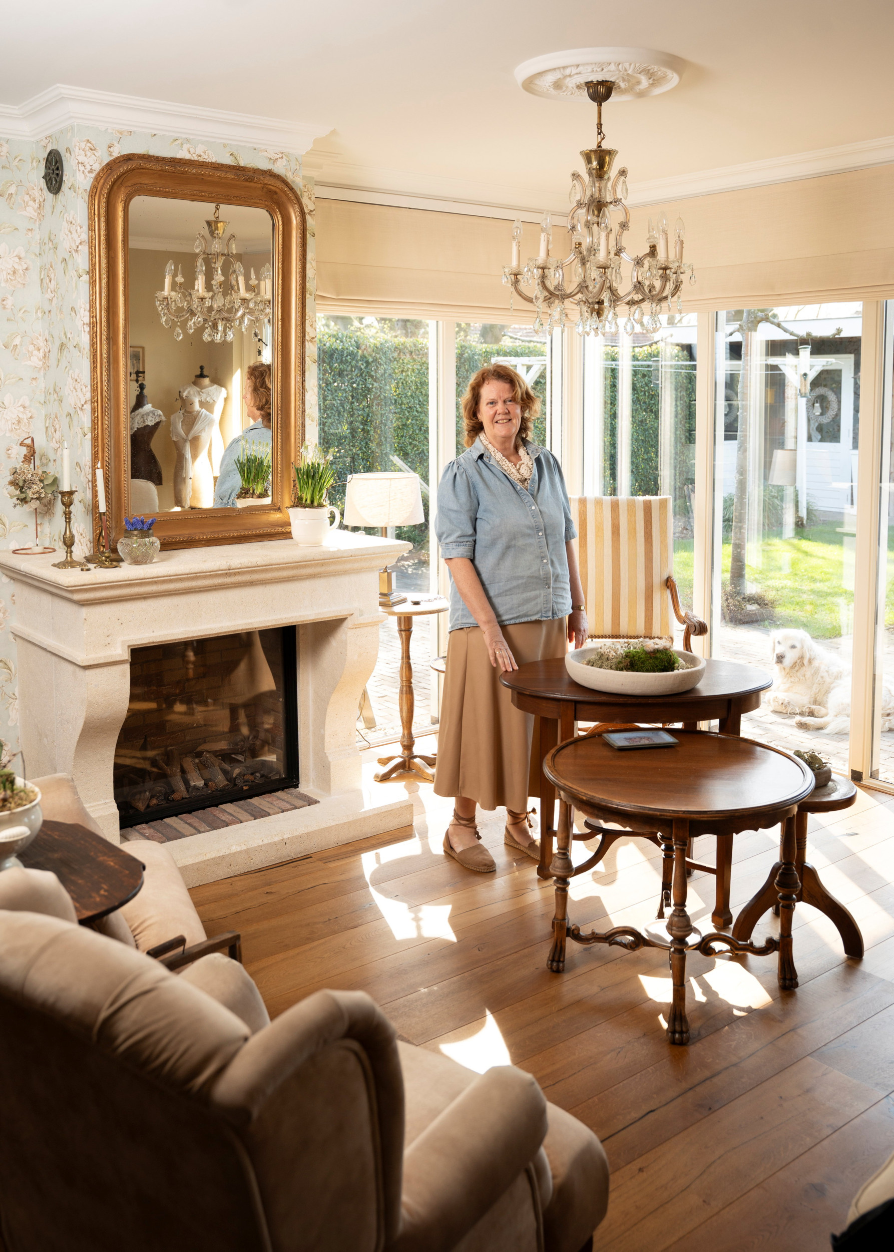 Sieta Vedder, Huiskamer Ermelo. beeld Niek Stam