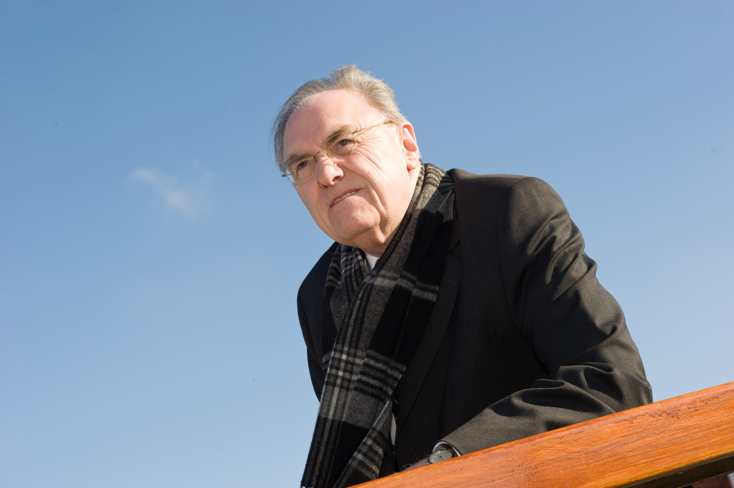 Ds. P. den Butter. beeld Wim van Vossen