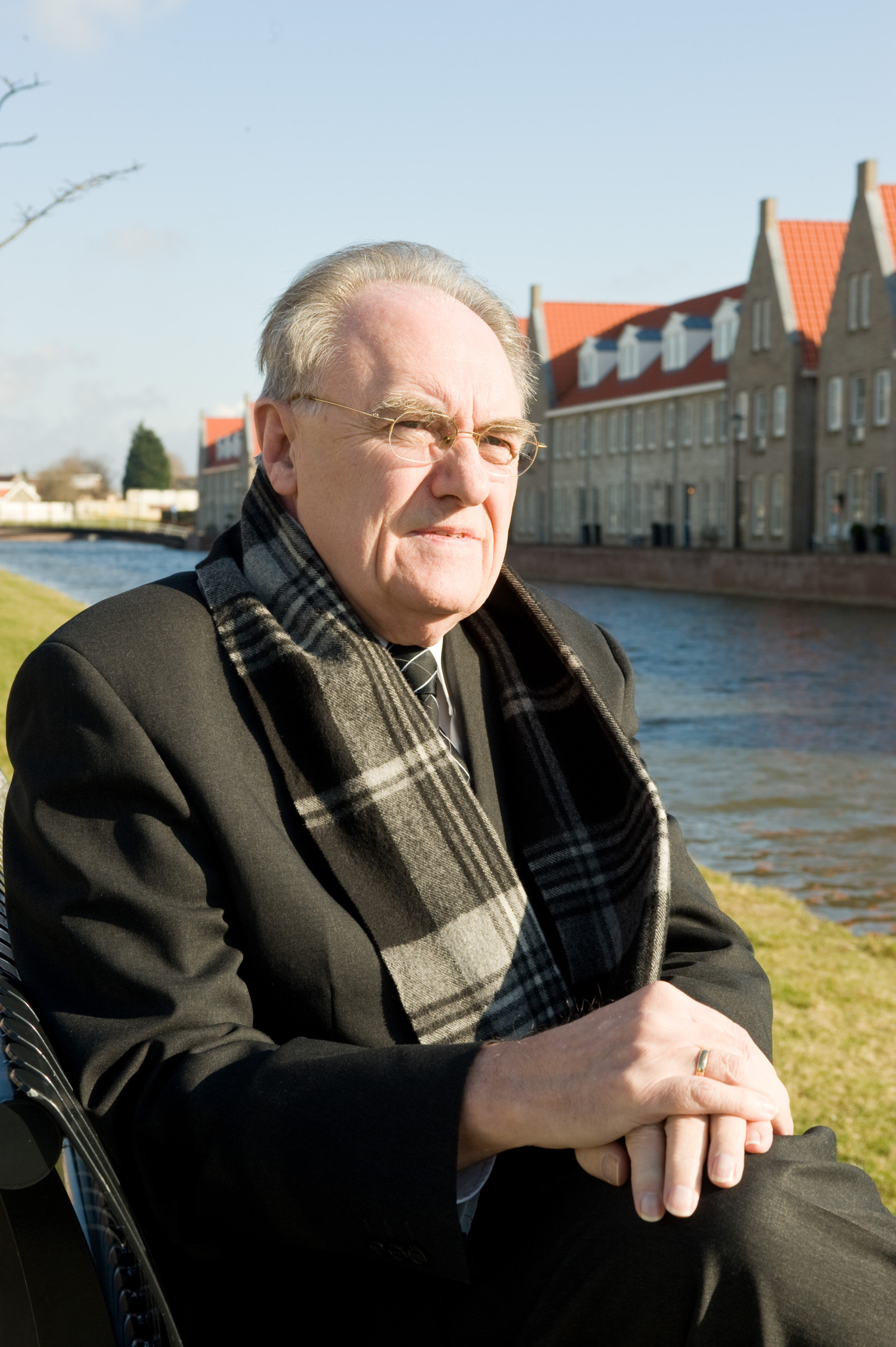 Ds. P. den Butter in 2009. beeld Wim van Vossen