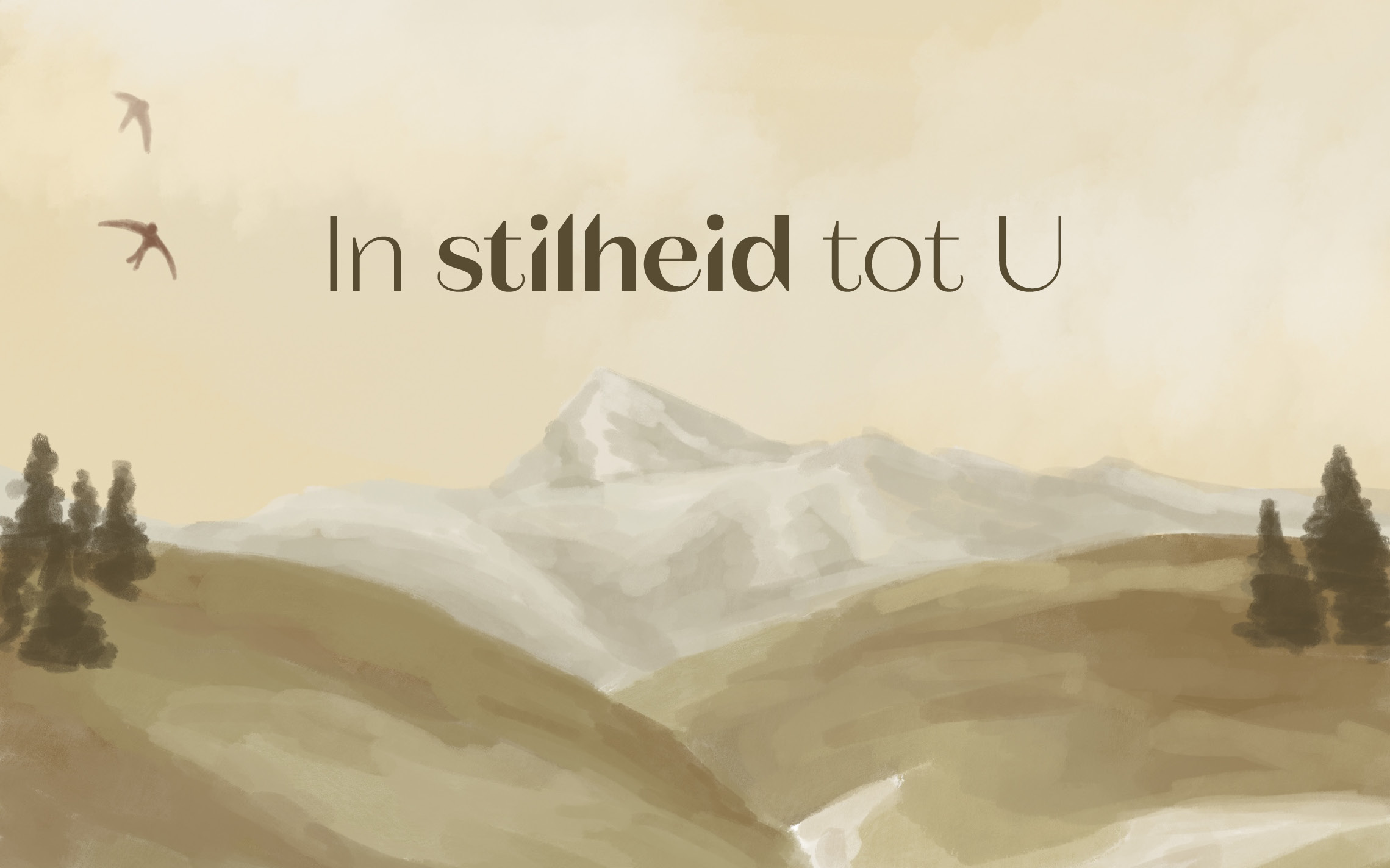 Podcast in stilheid tot U. Beeld Marthe Kok-Roukens